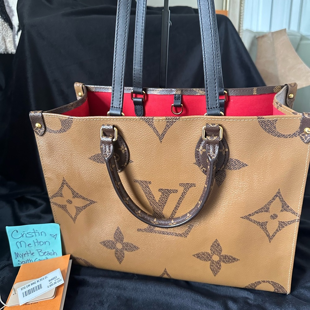 Sold on FB. On-The-Go MM Reverse Monogram - will trade for GM size! - Picture 1 of 16